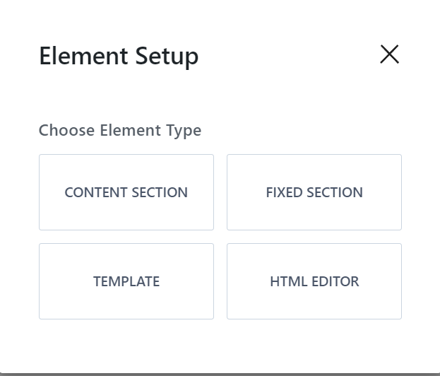 Kadence Elements Setup